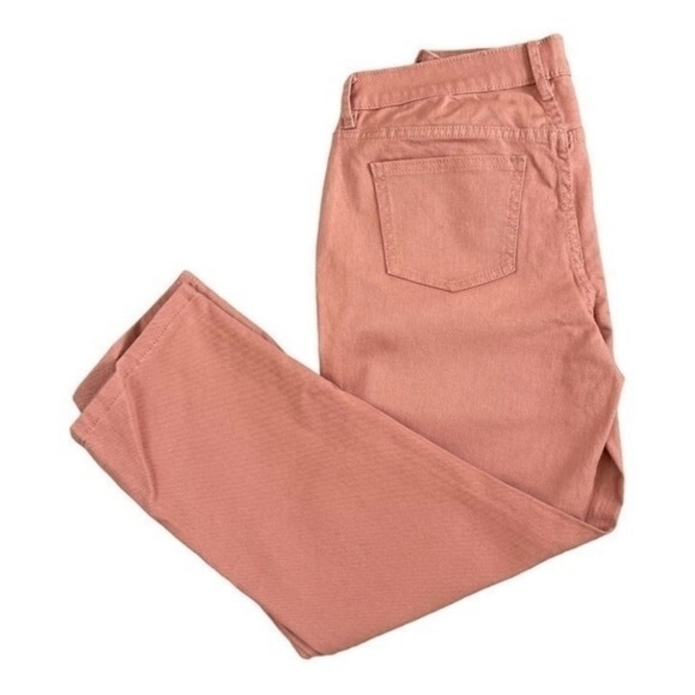 Jennifer Lopez Women's Rose Dawn Pink Skinny Jeans 6 Cotton Stretch Excellent - Picture 5 of 6